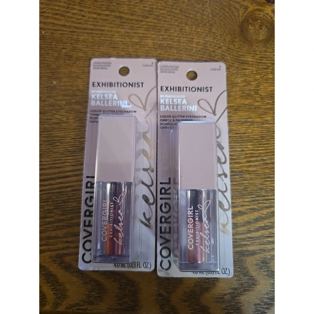 CoverGirl‎ Exhibitionist Glitter Eyeshadow Kelsea Ballerini 5 Forever Lot of 2
